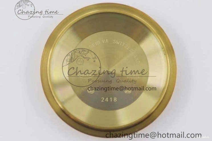 Dial YG Steel 40mm 1:1 Best TWF A2836 Crystal Date 904L YG Edition on Bracelet Day YG 0430